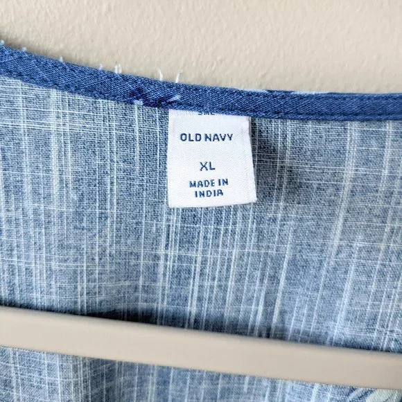 Old Navy Floral Wrap Dress Cottagecore, size XL - Picture 8 of 9